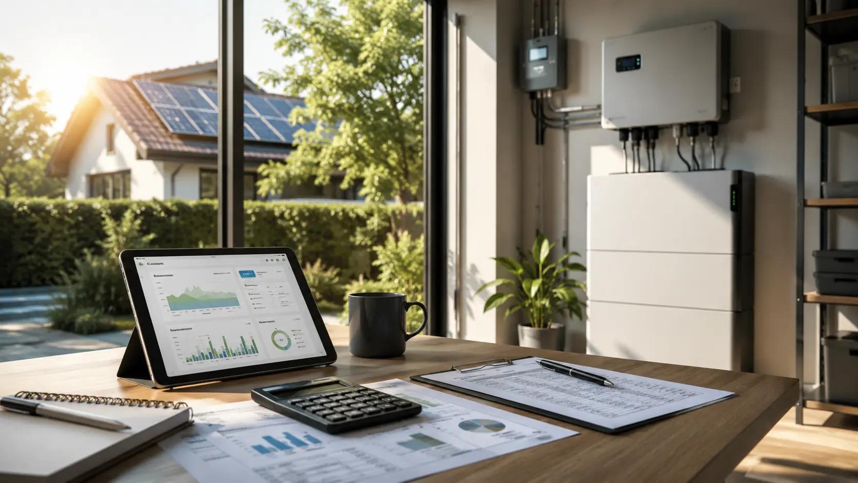 solar battery sizing